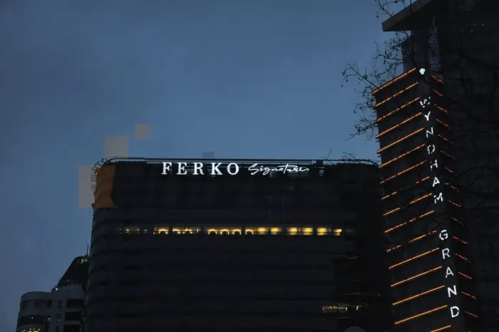 Çatı tabelası uygulaması 8 — Universal Reklam imalatı