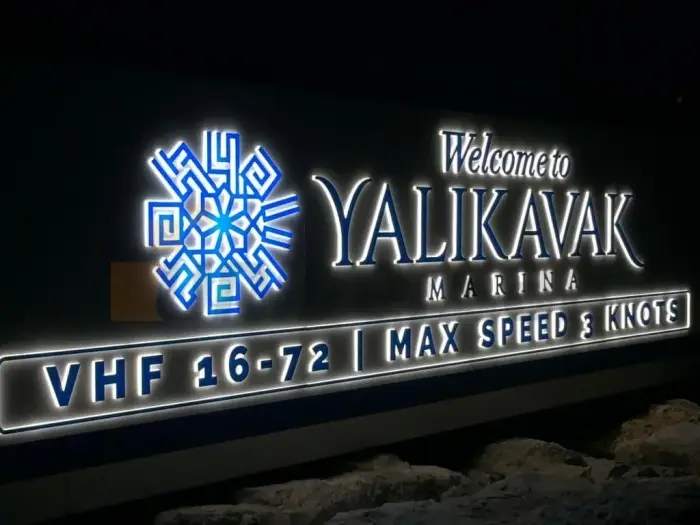 Cephe tabelası uygulaması 11 — Universal Reklam imalatı
