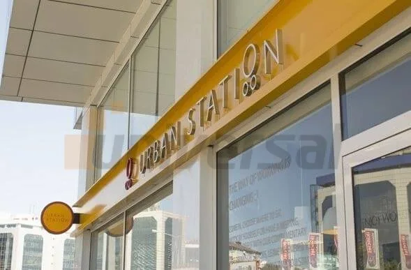 Işıklı kutu harf uygulaması 10 — Universal Reklam imalatı