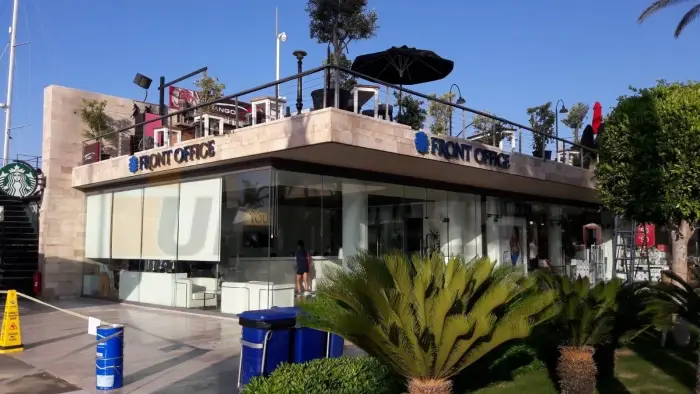 Işıksız kutu harf uygulaması 1 — Universal Reklam imalatı