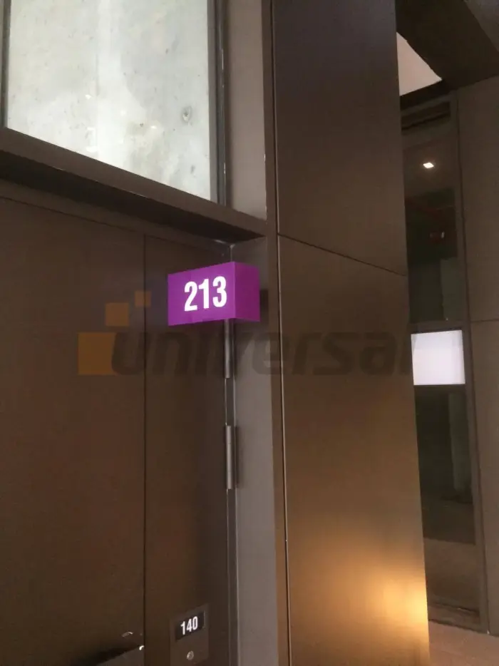 Yönlendirme tabelası uygulaması 4 — Universal Reklam imalatı
